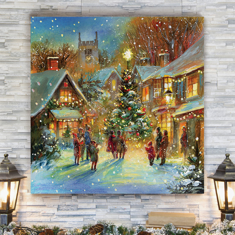 Cheerful, Festive and Adorable Christmas Wall Art Decor Home Wall Art